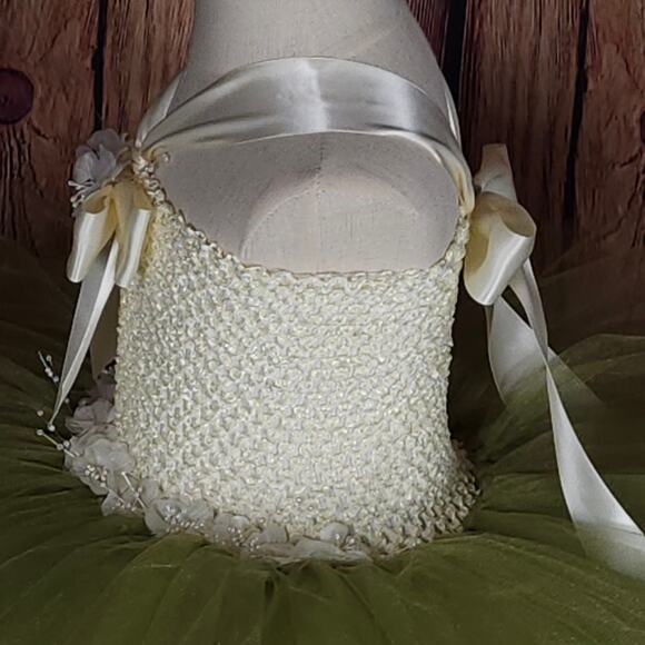 BLACK FRIDAY SALE - Tutu Dress And Hair Clip for Toddlers, Size 18 Mos - 3T NWT - Picture 6 of 13